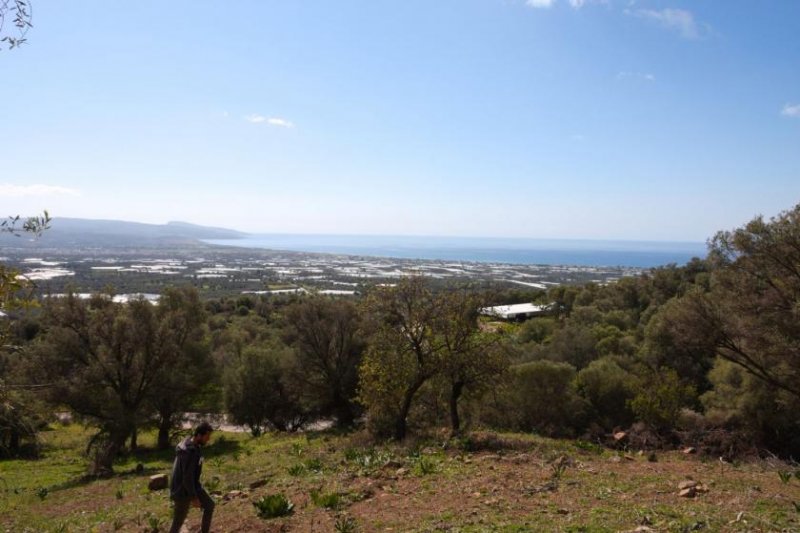 Klima Kreta, Klima Exklusives Villen-Ensemble Höhlenhaus (Projekt) mit atemberaubendem Panoramablick Haus kaufen